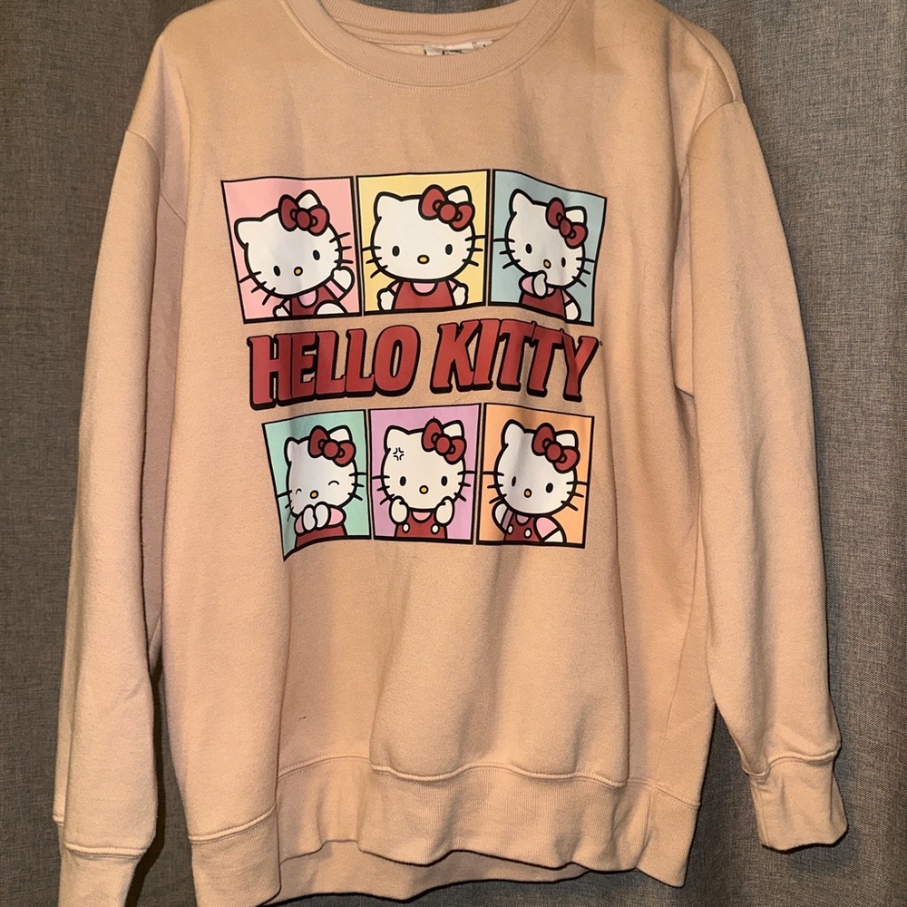 Hello Kitty size L crewneck sweatshirt